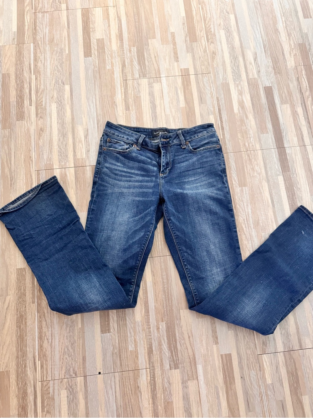 Lucky Brand Women's Boot Cut Jeans in Dark Indigo